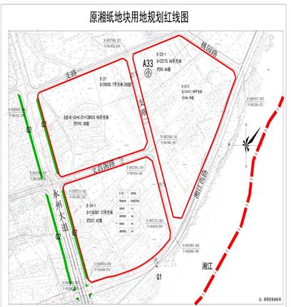 湖南省永州市冷水滩区E-24-1（原湘江纸业）宗地出让预公告